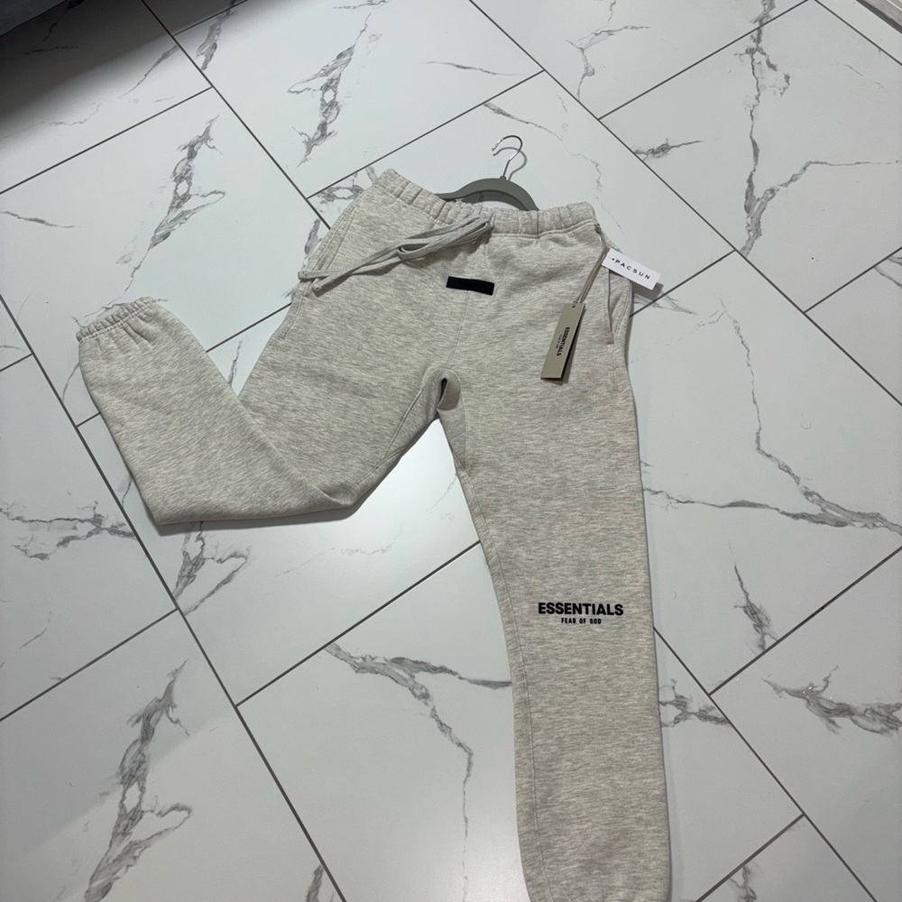 Essentials Light Gray Joggers